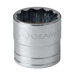 1/2 in. Drive SAE 1-3/16 in. 12-Point Standard Socket