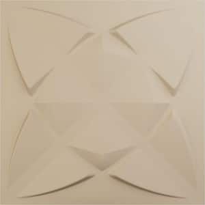 19 5/8 in. x 19 5/8 in. Blossom EnduraWall Decorative 3D Wall Panel, Smokey Beige (12-Pack for 32.04 Sq. Ft.)