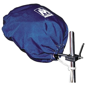 Marine Kettle Grill Party Size Cover and Tote Bag, Pacific Blue