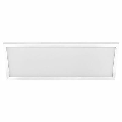 1 ft. x 4 ft. 50W Dimmable White Integrated LED Edge-Lit Flat Panel Flush Mount Light with Color Changing CCT (3-Pack)