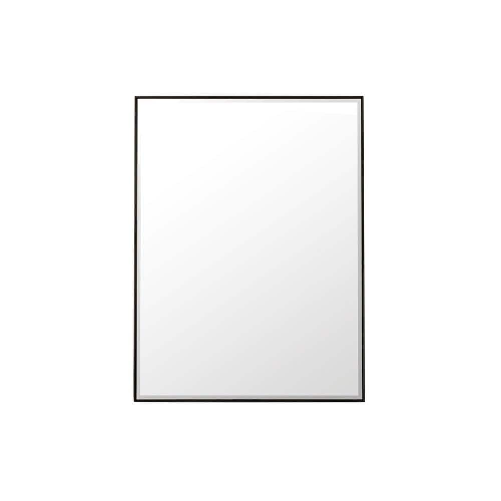Rohe 40" x 30" Champagne Brass Rectangular Vanity Mirror