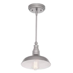 Kimball 1-Light Galvanized Steel Indoor Mini Pendant