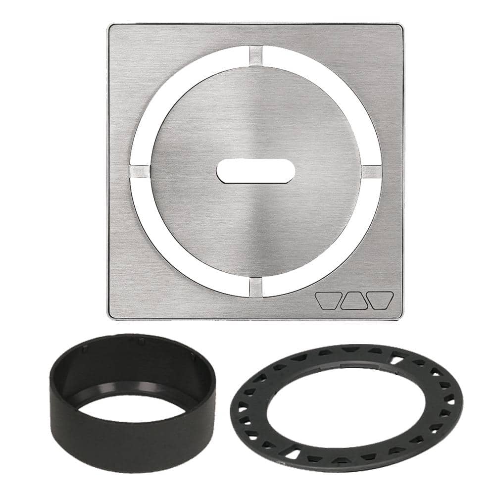 Kerdi-Drain 4 in. Brushed Stainless Steel Pure Drain Grate price history on PriceWatchPro