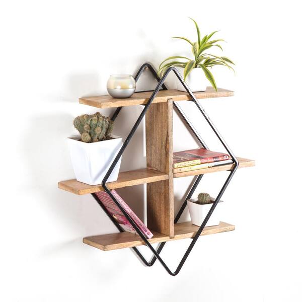 Luna Three Tier Suspended Wall Shelf - Contemporary - Display And Wall  Shelves - by MH London