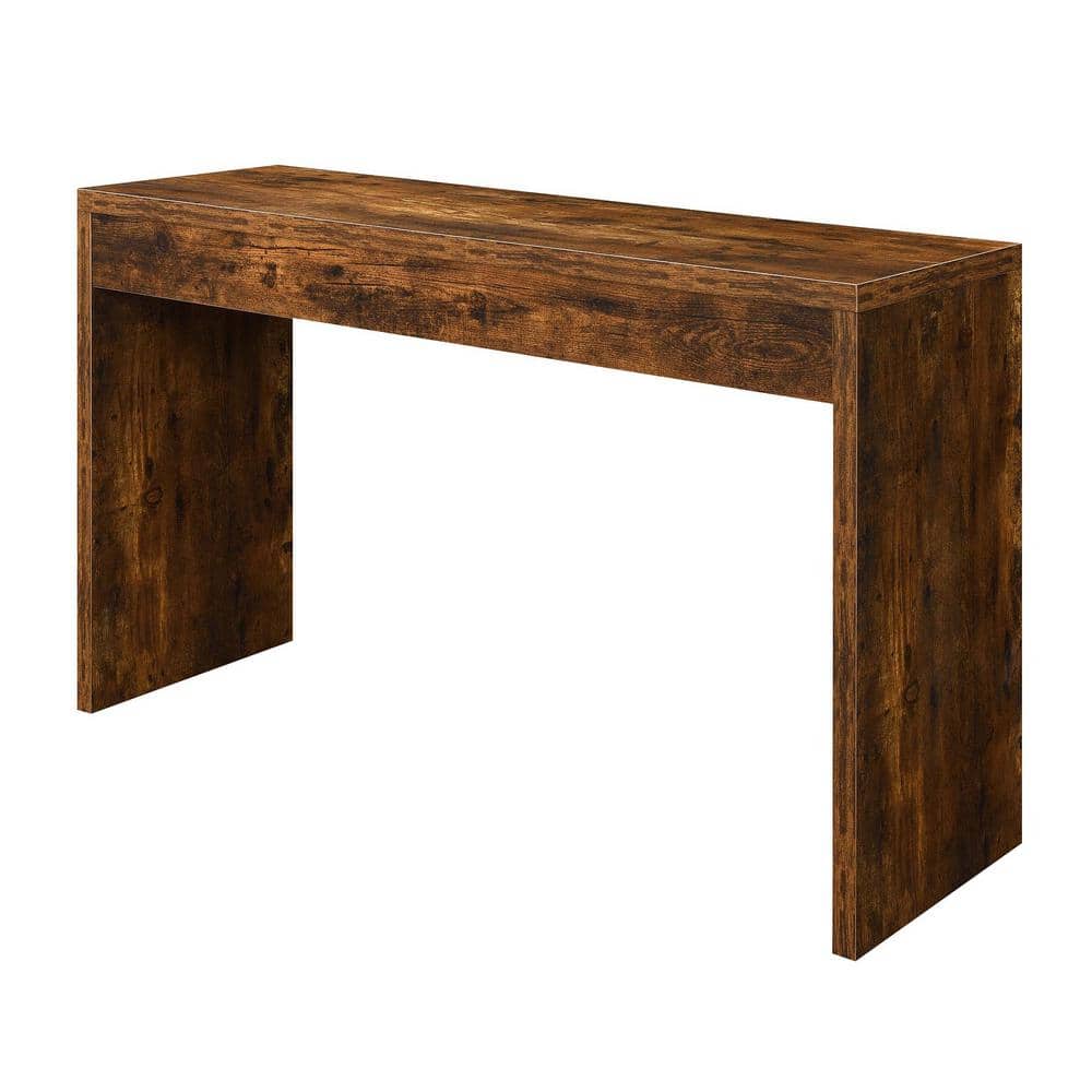 Barnwood 48'' Wood Console Table with Storage