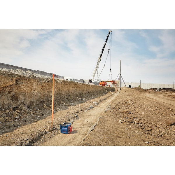 Bosch - REVOLVE 2,000 ft. Horizontal/Vertical Rotary Laser Self Leveling Complete Kit with Manual Dual Slope
