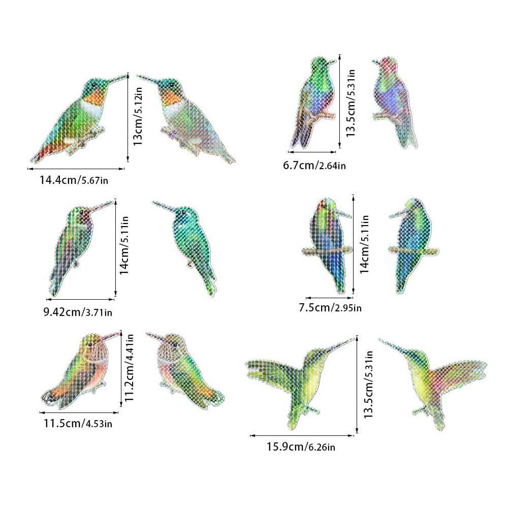 Shatex Screen Door Decorative Double Sided Sticker