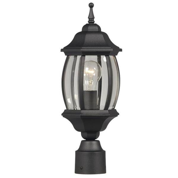 Filament Design Negron 1-Light Outdoor Black Post Lantern