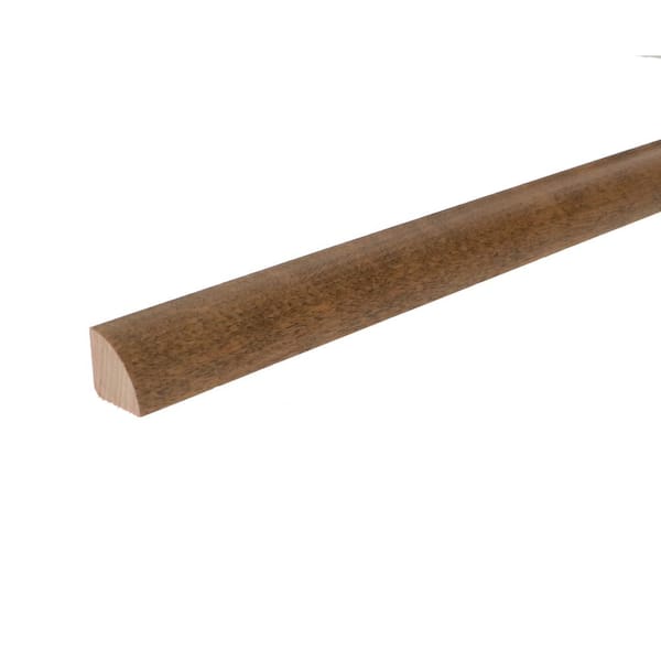 ROPPE Quarter Round Matte Dirt 0.75 in. T x 0.75 in. W x 78 in. L Hardwood Trim