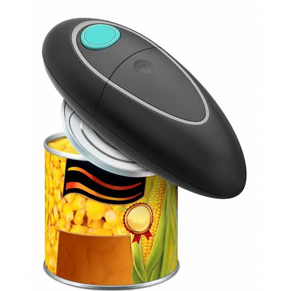 One-Touch Electric Can Opener for Round, Square, Oval, Large, and Small Cans