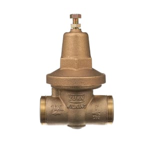 1 in. Lead-Free Bronze Water Pressure Reducing Valve with Double Union Female Copper Sweat