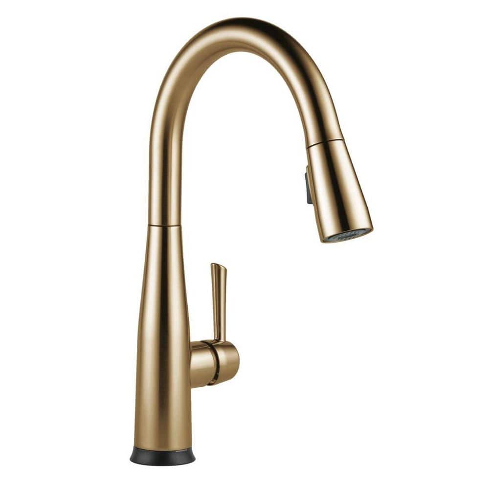 Essa Gold Touch/Touchless Champagne Bronze 16 in. H Pull Down Sprayer Kitchen Faucet with 360 Degree Spout Swivel price history on PriceWatchPro