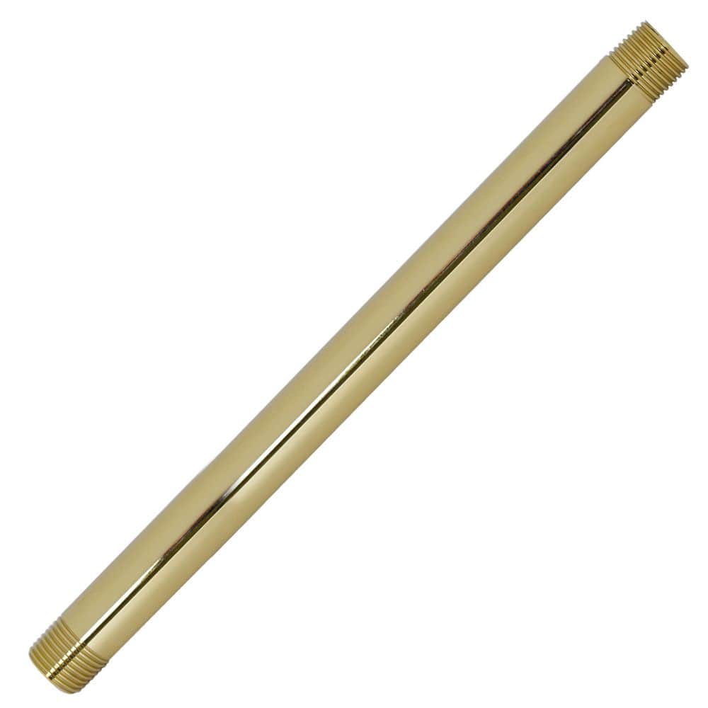 1/2 in. x 1 ft. Brass IPS Pipe Nipple, Polished Brass price history on PriceWatchPro