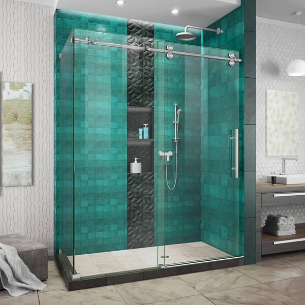 DreamLine EnigmaXO 50 to 54 in. W x 76 in. H Frameless Sliding Shower