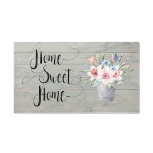Home Sweet Home 17 in. x 30 in. Comfort Anti-Fatigue Kitchen Mat