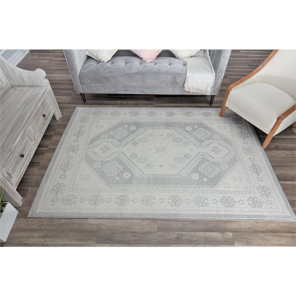 Gabriel Light Grey 5 ft. x 7 ft. Area Rug