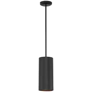 Pilson XL 1-Light Matte Black Standard Pendant Light