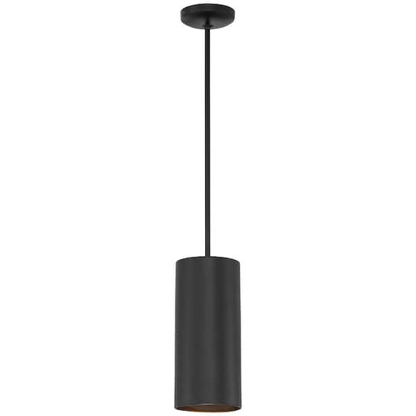 Access Lighting Pilson XL 1-Light Matte Black Standard Pendant Light