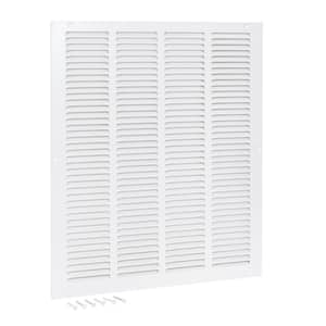 16 in. x 20 in. White Return Air Grille