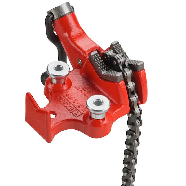 RIDGID 1/8 in. to 2-1/2 in. Pipe Capacity, Top-Screw Bench Chain