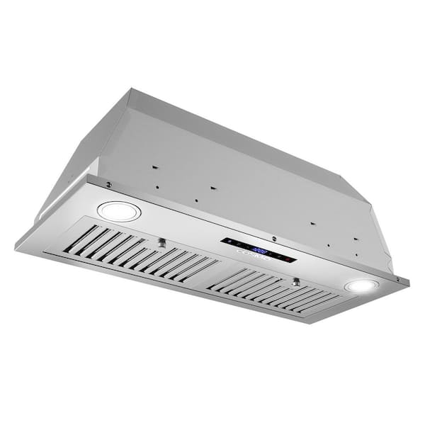 30 in. Lumin Collection 380 CFM Ducted Insert Range Hood, Touch Controls, LED Lights, Stainless Steel