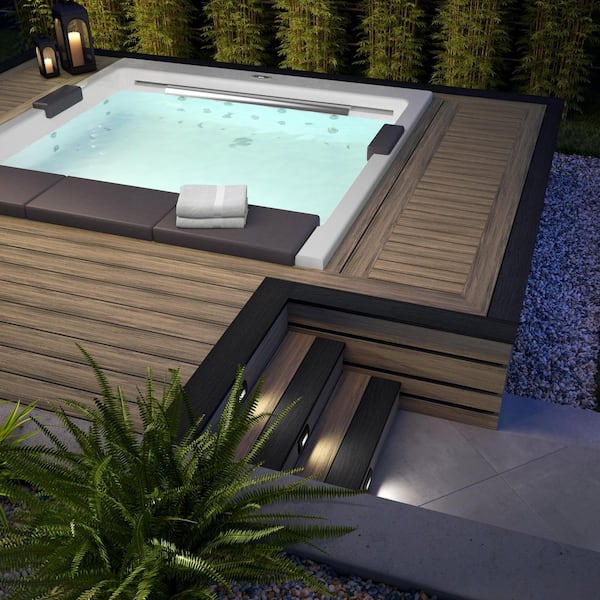 Picture Frame Dark Slate Composite Deck Board Hole Plugs (375-pieces)