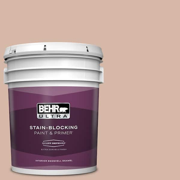 BEHR ULTRA 5 gal. #230E-3 Canyon Trail Extra Durable Eggshell Enamel Interior Paint & Primer