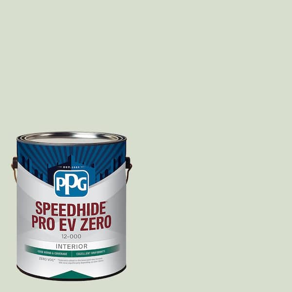 PPG Speedhide Pro EV Zero 1 gal. Pale Vista PPG1124-2 Flat Interior Paint