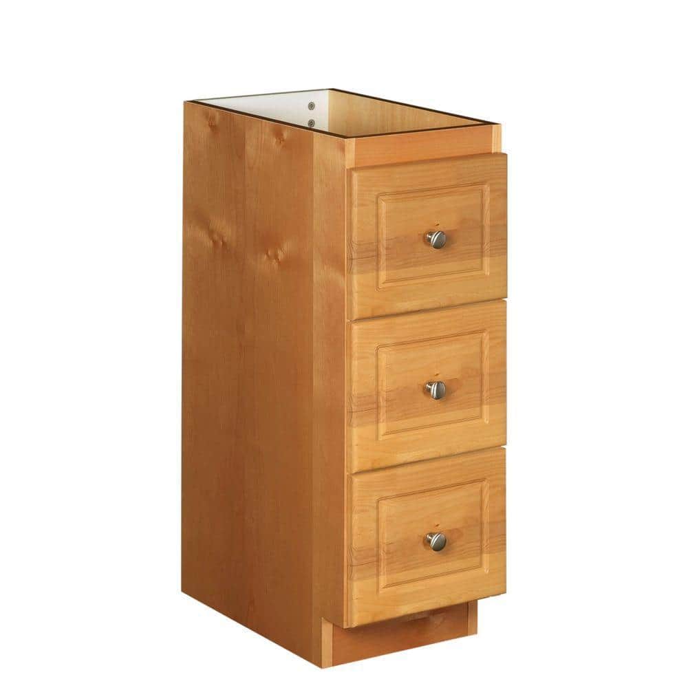Ultraline 12 in. W x 21 in. D x 34.5 in. H Simplicity Vanity Bridges and Side Cabinets without Tops in Natural Alder price history on PriceWatchPro