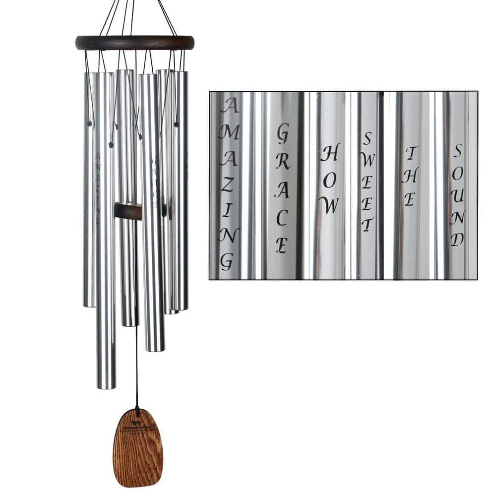 Lambright Country Chimes Alpine Whisper Wind Chime - Amish Handcrafted, Mocha, 43