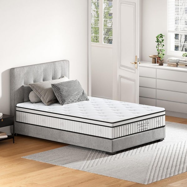 Maeve Full Medium Gel Memory Foam 12 in. Bed-in-a-Box Hybrid Mattress with Strong Edge Support, CertiPUR-US
