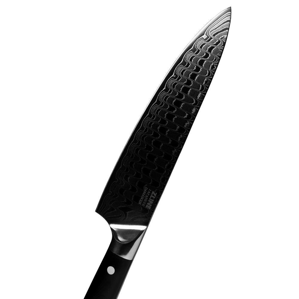 8 in. Professional Damascus Steel Full Tang Chef's Knife