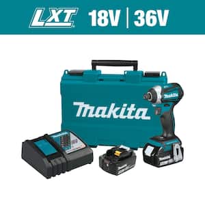 18V LXT Lithium-Ion Brushless Cordless Quick-Shift Mode 3-Speed Impact Driver with (2) Batteries 5.0Ah, Hard Case