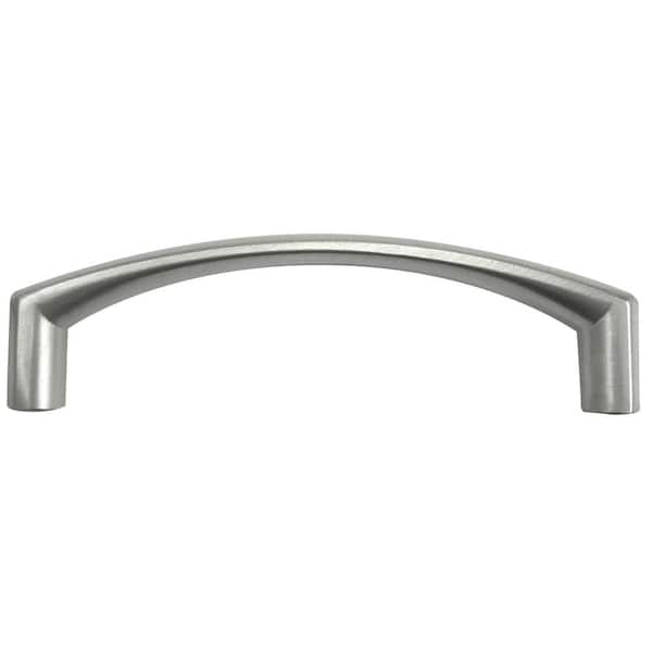 Aventura 3-3/4 in. Center-to-Center Brushed Satin Nickel Bar Pull Cabinet Pull