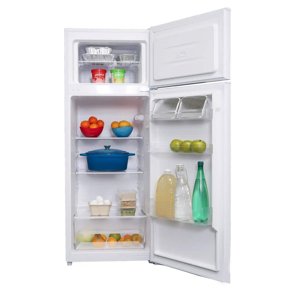 Danby 7.4 Cu. Ft. White Energy Star Top Mount Refrigerator
