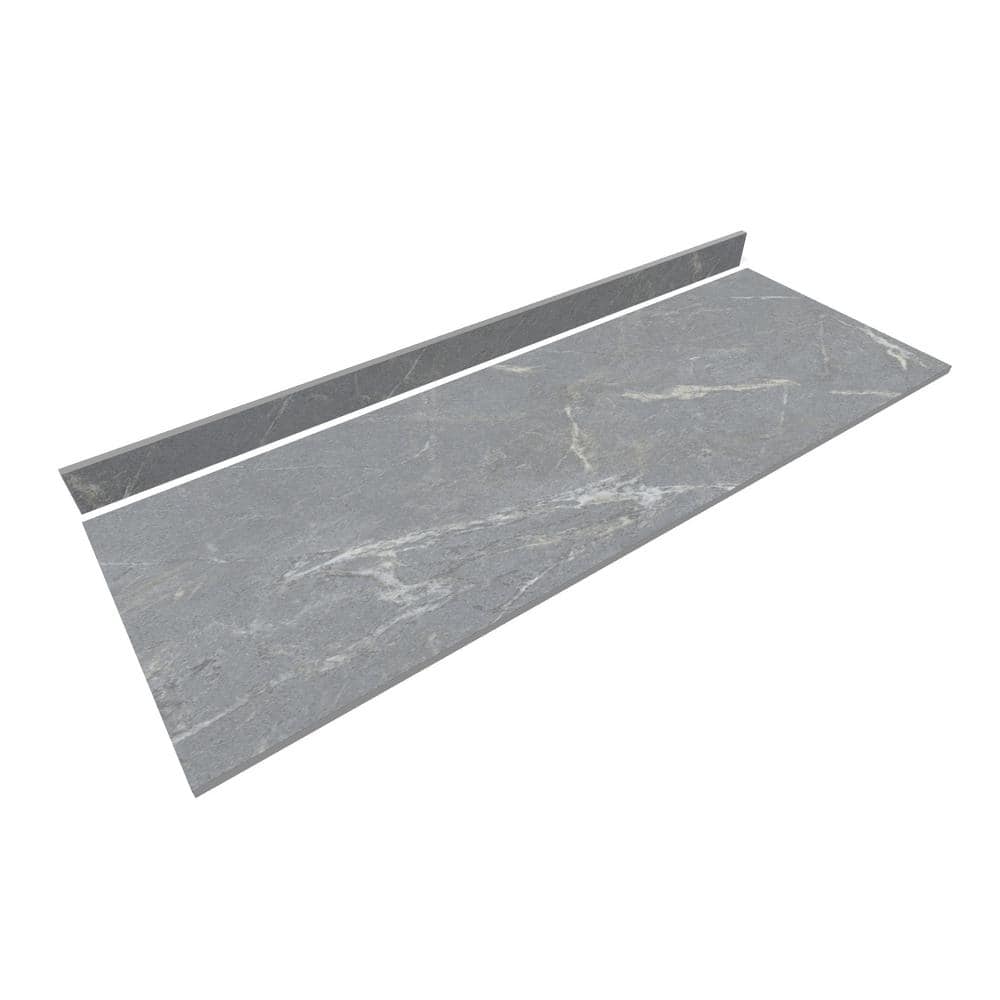 THINSCAPE 6 ft. L x 25 in. D Engineered Composite Countertop in