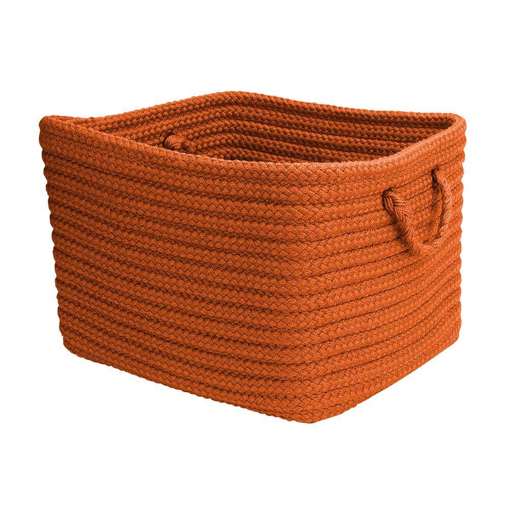 12 in. x 10 in. x 8 in. Modern Mudroom Storage in Orange