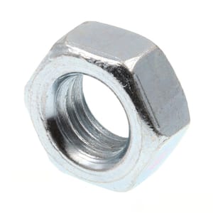 Class 8 Metric M7-1.0 Zinc Plated Steel Finished Hex Nuts (25-Pack)