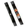 thumbnail image 2 of GX22151 Toothed Mulching Blades (2-Pack) - Perfect Fit For John Deere 42-Inch Lawn Mowers 2 of 13