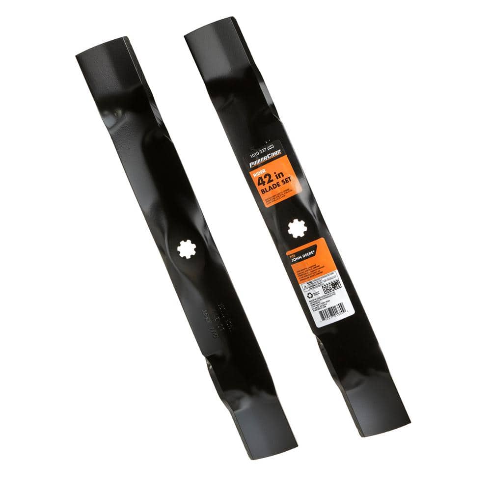 2 Blade Set for 42 in. cut John Deere mowers, Replaces OEM Numbers GX22151, GY20850 price history on PriceWatchPro