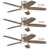 Ashby Park 52 in. LED Brushed Nickel Ceiling Fan