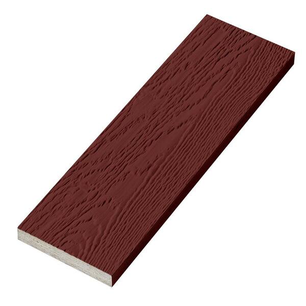 DIAMOND KOTE 5/4 in. x 6 in. x 16 ft. Bordeaux Woodgrain Composite