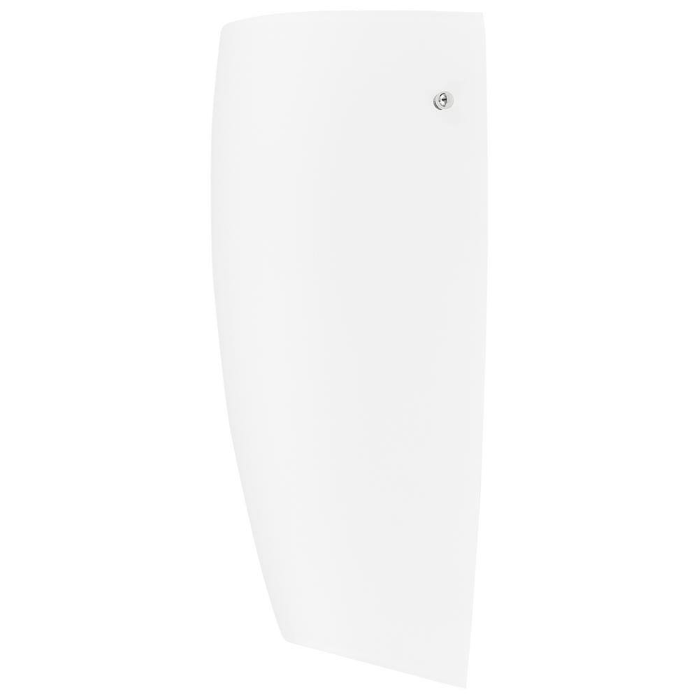 Daphne Opal Glass Brushed Steel 14" Wall Sconce