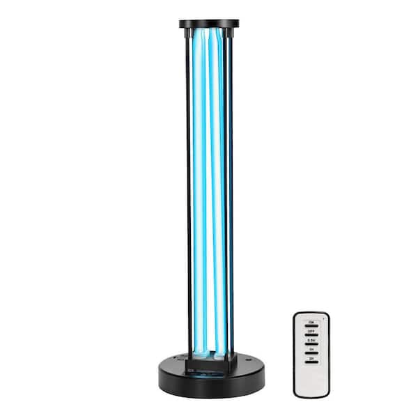 UV Light 110W Ultraviolet Lamp with Ozone Purifier with 30/60/120 Minutes Timer Remote Control