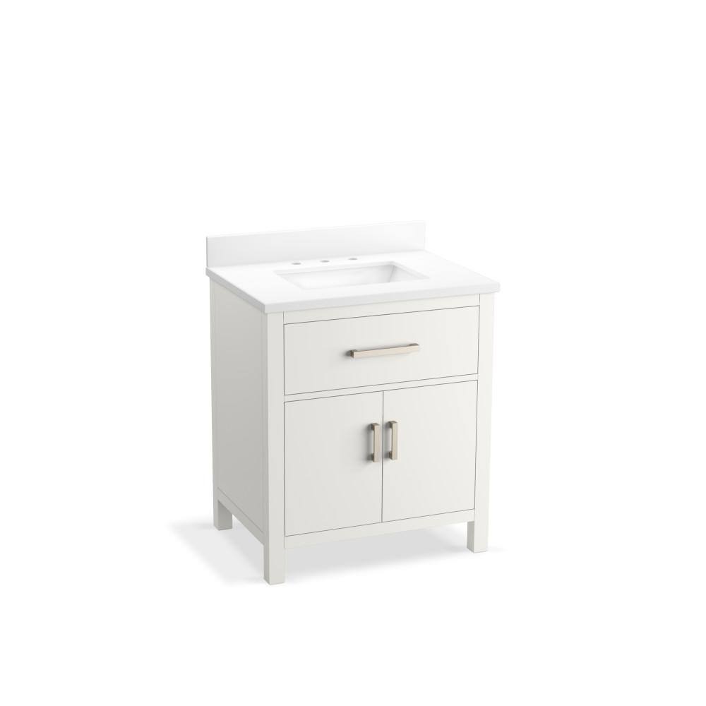 KOHLER Kresla 30 in. W x 22 in. D x 36 in. H Single Sink Bath Vanity in