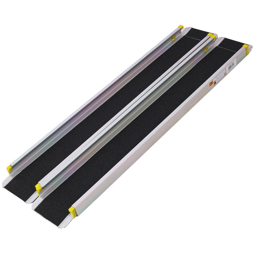 7 ft. Adjustable Aluminum Wheelchair Ramp, Telescoping Non-Skid Surface Ramp, 600 lbs. Capacity price history on PriceWatchPro