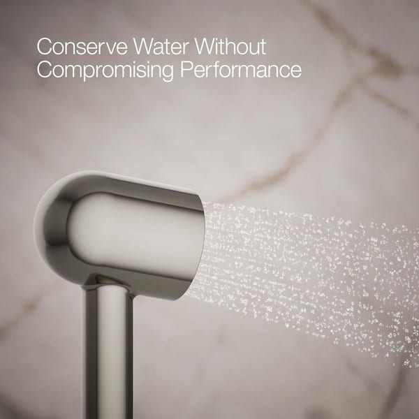 KOHLER Statement Iconic 1-Spray Patterns Wall Mount Handheld