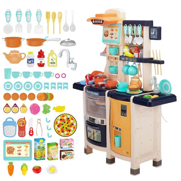 49PCS Simulation Kitchen Utensils Toys Children Mini Kitchen Toy