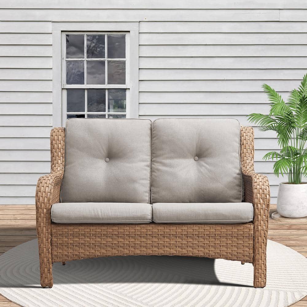 coussinet moa[モア]2way Mallorca Daybed with Cushions & Teak Base in All-Weather