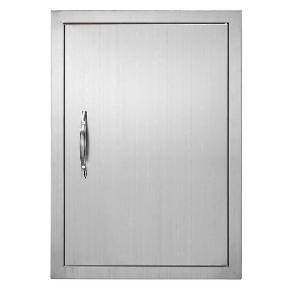18 in. x 24 in. Left-Handed Stainless Steel BBQ Access Door, Single Outdoor Kitchen Door, Single Prehung Interior Door price history on PriceWatchPro